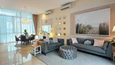 Kesempatan Eksklusif, rumah Mewah di Golf Island, Jakarta Utara, LB 350m²