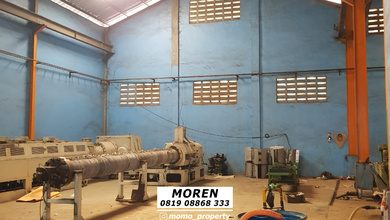 Dijual Cepat Pabrik Ex Bengkel Bubut Teluk Naga Tangerang