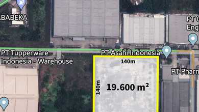 Kavling Prestisius Dijual di Jababeka, Bekasi, Harga 64,6 Miliar