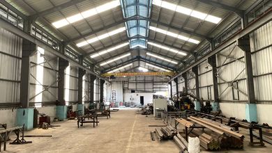 TANAH 5200 m2 BONUS GUDANG & WORKSHOP 2000 m2 LEGOK TANGERANG