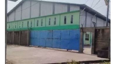 Gudang Lewat Kontainer 40' Di Talang, Banyuasin PALEMBANG 