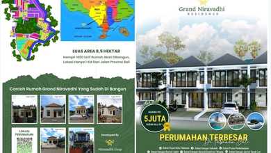 Rumah Minimalis Harga Ekonomis di Tabanan, Tabanan, LB 60m²