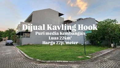 For Sale Tanah Eksklusif di Puri Media, Jakarta Barat, LT 224m²