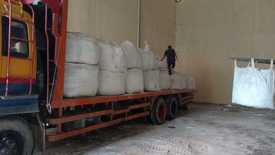 Gudang di Komplek marina dadap kosambi tangerang