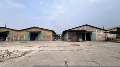 Disewa Gudang dan Office Parkiran Luas Kontainer 40 Feet Jatake