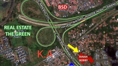 Disewakan Tanah Komersil x Area BSD, Tangerang