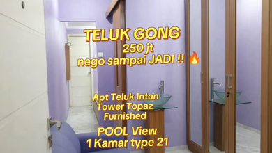 Promo Apartemen Murah di Teluk Gong, Jakarta Utara, 1 KT