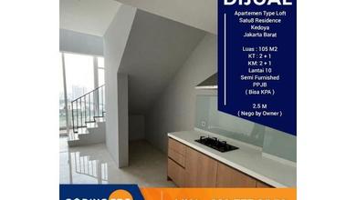 Dijual Segera Apartemen 2BR  Kondisi Bagus Siap Huni