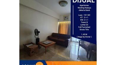 Hot Listing Apartemen Siap Huni Terbaik di Jakarta Barat 3br, 101sqm
