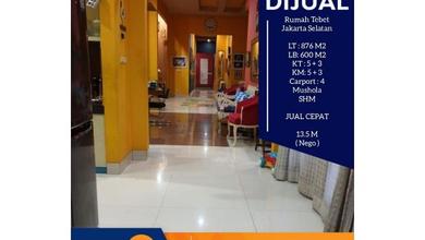 Rumah Area Luxury Tebet, Jakarta Selatan - Harga Menarik 13,5 Miliar