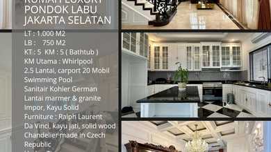 Rumah Elegan di Pondok Labu, Jakarta Selatan,  KT, LT 1000m²