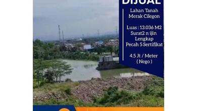 Dijual Tanah Premium di Cilegon Indah, Cilegon, LT 13036m²