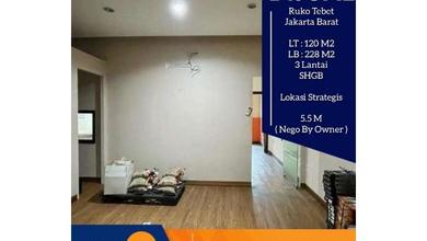 Ruko Bagus Siap Huni Murah dan Strategis di Tebet Jakarta Selatan