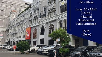 Dijual Cepat Ruko Siap Pakai di Jakarta Utara Bisa untuk Bisnis atau Investasi