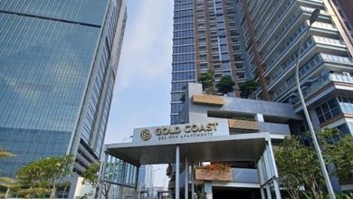 Disewakan Office Space Gold Coast. Pantai Indah Kapuk. Jakarta Utara