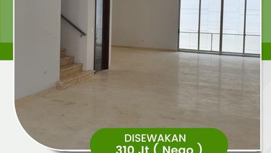 Rumah Sewa Murah Lokasi Golf Island, Jakarta Utara, LB 435m²
