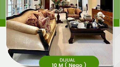 Rumah Area Luxury Kebayoran Baru, Jakarta Selatan - Harga Terbaik 10 Miliar