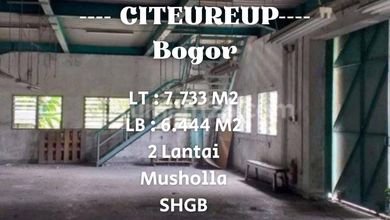 Dijual dibawah Harga Pasar Ex Pabrik dan Gudang 2 Lantai di Citeureup.Bogor. Jawa Barat