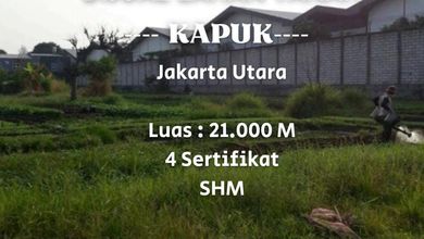 Kavling Prestisius Dijual di Kapuk, Jakarta Utara, Harga 210 Miliar