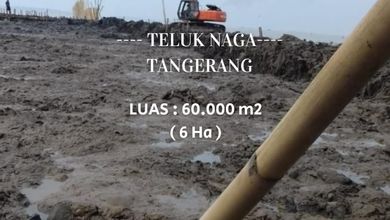 Kavling Prestisius Dijual di Teluk Naga, Tangerang, Harga 4,2 Miliar