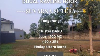 For Sale Tanah Premium di Suvarna Sutera, Tangerang, LT 500m²
