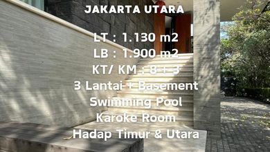 Kesempatan Eksklusif, rumah Prestisius di Pantai Indah Kapuk, Jakarta Utara, LB 1900m²