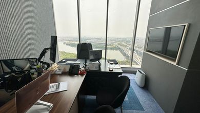 Dijual / Disewakan Office Space Gold Coast 114m² Full Furnished siap pakai