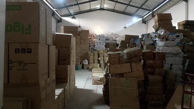 Dijual Gudang Siap Huni di Elang Laut Pik