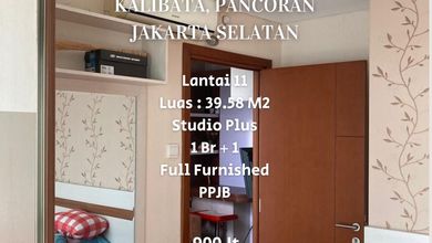Apartemen Minimalis Lokasi Kalibata, Jakarta Selatan, Harga 900 Juta