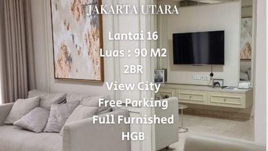 Apartemen Berkelas Dijual di Pantai Indah Kapuk, Jakarta Utara, Luas 90m²