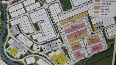 Dijual Tanah Premium di BSD The Green, Tangerang, LT 375m²