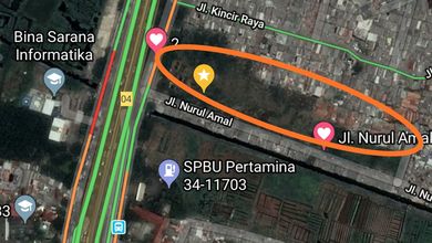 Dijual Tanah Eksklusif di Cengkareng, Jakarta Barat, LT 16600m²