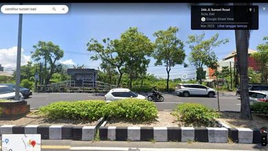 Tanah Komersial Dekat Jalan Raya Daerah Sunset Road