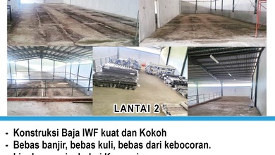 Dijual Pabrik & Gudang Luas Parung Panjang Ex Pabrik Elektronik