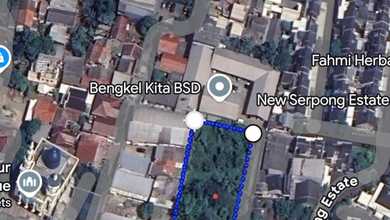 Dijual Tanah Eksklusif di Ciater, Tangerang, LT 2562m²