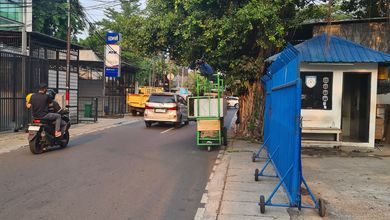 Kantor Gunung Sahari Super Luas Bangunan 4 Lantai Jakpus