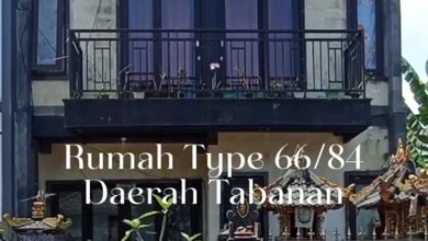 Dijual Rumah Murah di Tanah Lot, Tabanan - Luas Tanah 60m²