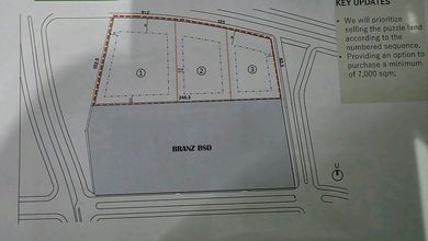 Tanah Elit Dijual di BSD, Tangerang Selatan, Harga 154 Miliar