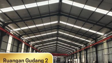 Gudang siap pakai di daerah Gunung Putri Bogor 