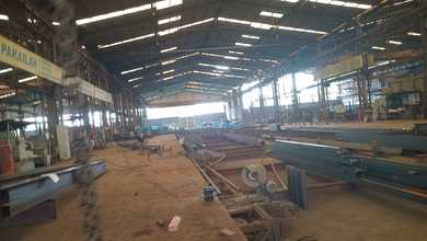 Gudang Ex Pabrik Besi Lokasi Jayanti Tangerang