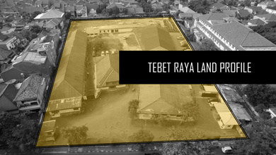 For Sale Tanah Premium di Tebet, Jakarta Selatan, LT 10780m²