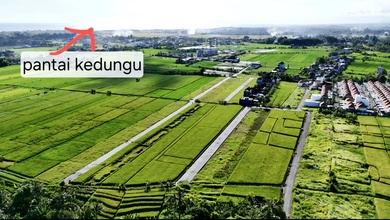 Investasi Tanah Murah di Kedungu, Tabanan, Luas 125m²