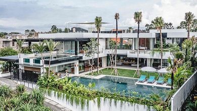 Hunian Mewah di Canggu, Badung, 5 Kamar Tidur, LT 1080m²