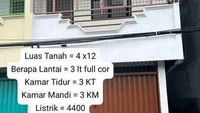 Jual Rumah Bagus Luas 48 m2 di Jembatan Lima, Jakarta Barat