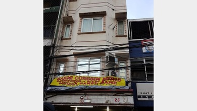 Ruko 5 Lantai di Mangga Besar Raya di jual cepat, cocok untuk restaurant dan investasi