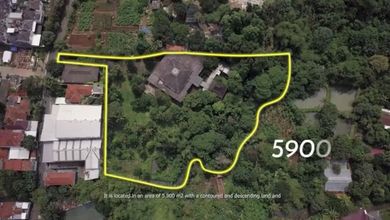 Jual Tanah Lokasi Strategis, Luas 5918 m2