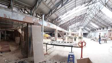 jual gudang jakarta utara, bebas lewat container 40 feet