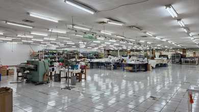 DIJUAL  PABRIK EX GARMENT DEKAT JATAKE TANGERANG 