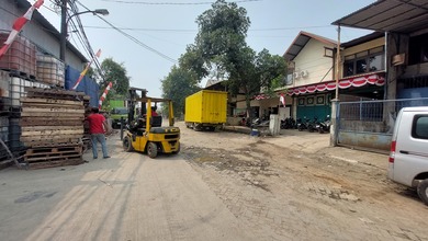 Gudang Industri Jatake Tangerang – Bisa Kontainer 40 Feet HGB PT /Mni