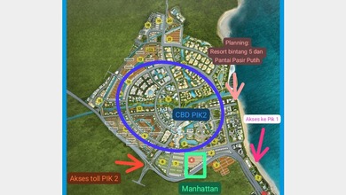 Dijual Tanah Premium di Pantai Indah Kapuk 2, Jakarta Utara, LT 350m²